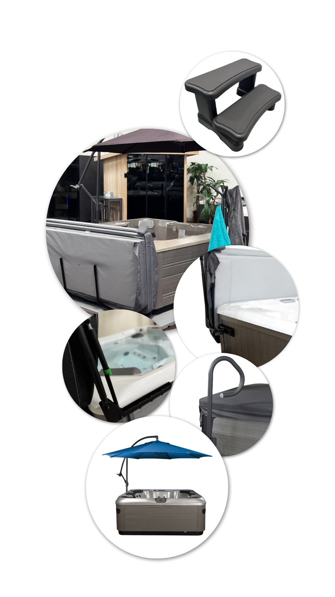 Cover Valet hot tub cover lifter and spa accessories